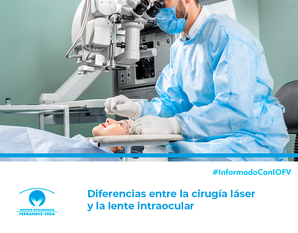 Disparates Que desconcertado Las diferencias entre cirugía láser y lente intraocular