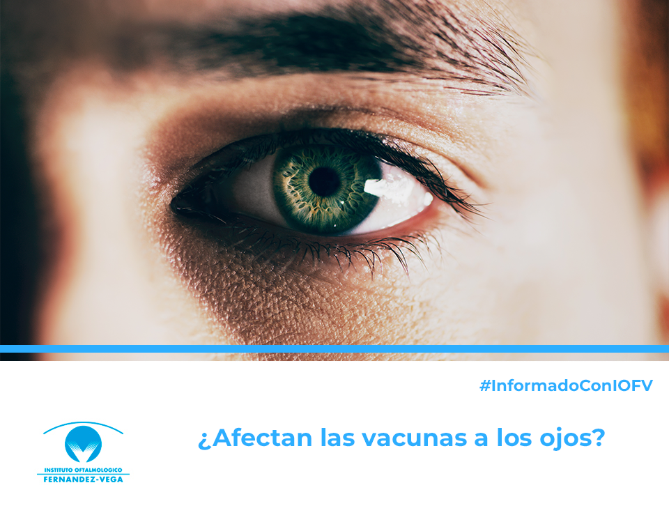 ¿Cómo afectan las vacunas a los ojos?
